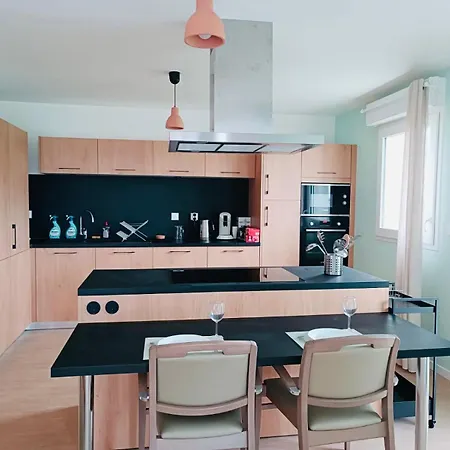 Apartment Quiet Shared Getaway Giberville
